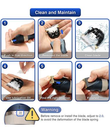 Cordless Dog Hair Clipper Kit - Low Noise Trimmer for Dogs & Cats - Rechargeable Grooming Set with Guide Comb, Comb, and Scissor (Blue) - Buy Online on GoSupps.com