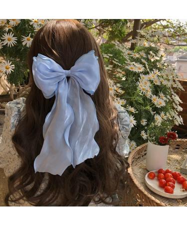 Limtula Bows Barrettes Big Bows Hair Clip Bows hairpin Ribbon Hair Clip Bowknot Hair Clip Ponytail Clip Bows Hair Accessories Champagne - Buy Online on GoSupps.com