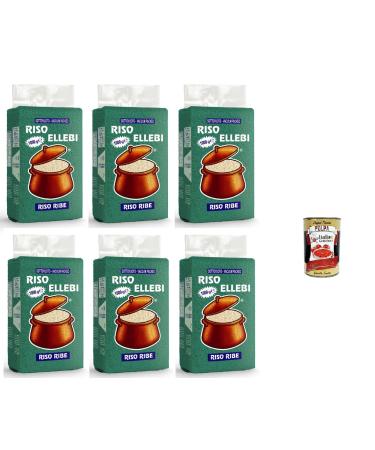 Italian Gourmet E.R. ElleBi' Riso Ribe Rice Box 1 kg + Italian Gourmet Pulpa 400 g Set of