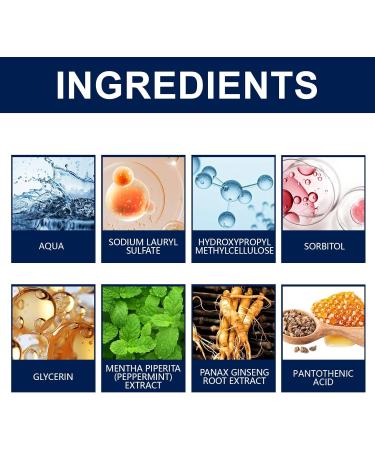 Ginseng Propolis Toothpaste Eliminates Bad Breath Protects Gums and Teeth Removes Plaque and Stains Delivers Lasting Freshness.(5pcs) - Buy Online on GoSupps.com