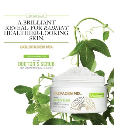 GOLDFADEN MD Doctors Scrub for Face 1.7 Fl Oz - Gentle Exfoliating Facial Scrub - Buy Online on GoSupps.com