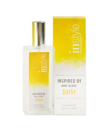 Instyle Fragrances | Inspired by Marc Jacobs' Daisy | Womens Eau de Toilette | Vegan, Paraben & Phthalate Free | Never Tested on Animals | 3.4 Fl Oz