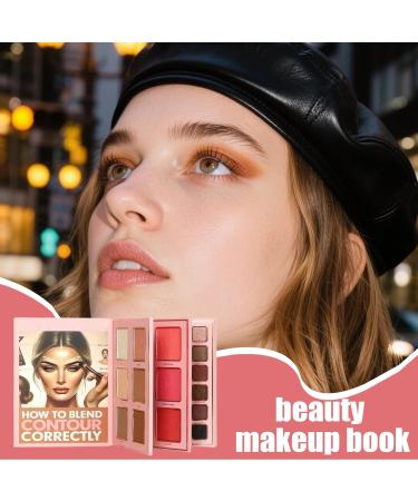 Makeup Palette 36 Colors Eyeshadow Magnetic Book Design 3 Layers Cosmetics Durable for Travel Party Beauty Fashion Women and Girls - Buy Online on GoSupps.com