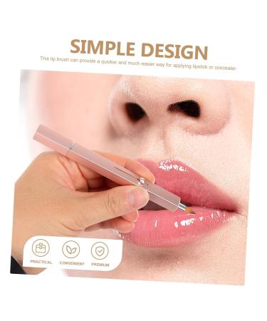 Buy Minkissy Lip Makeup Brush - Retractable Lipstick Applicator & Concealer Wands for Women - Double Head Plastic Lip Brush for Perfect Lip Gloss Application - Buy Online on GoSupps.com
