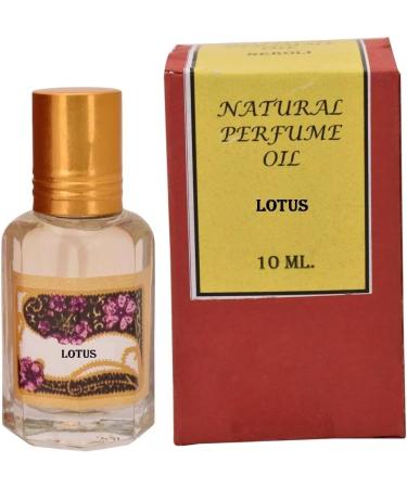 Natural Roll-On Attar Perfume Oil Alcohol Free Long Lasting Lotus Fragrance- 10ml Pack of 1 - Buy Online on GoSupps.com