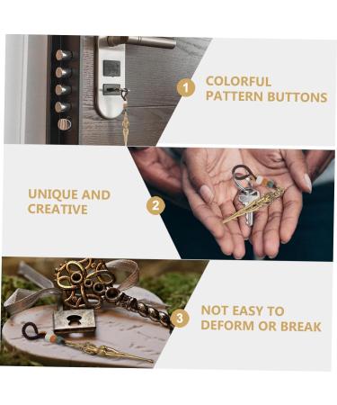 3D Beauty Ear Scratcher Brass Earwax Pick - Retro Car Accessories Cleaning Kit - Buy Online on GoSupps.com