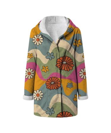 Hanxiulin coat plush jacket hoodie jacket oversize winter coat women winter parka basic hooded jacket coat outerwear loose slim warm outdoor premium coat mint green m