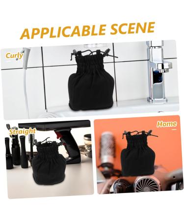 IWOWHERO Styling Hood Hair Blower Curly Hair Blow Dryer Travel Blow Dryer Hair Drier Diffusers Black Canvas - Buy Online on GoSupps.com