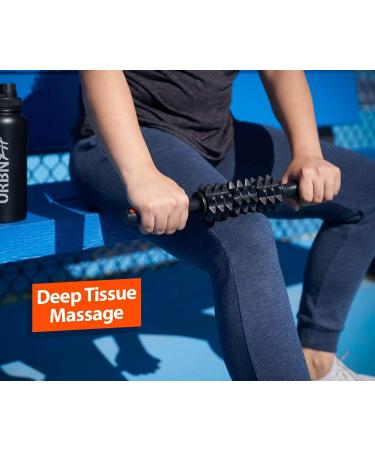 URBNFit Muscle Roller - Massage Stick for Sore Muscles Deep Tissue Leg  Body Rollers - Massager for Athletes Yoga Physical Therapy Recovery with Free Workout Guide Wide Teal - Buy Online on GoSupps.com