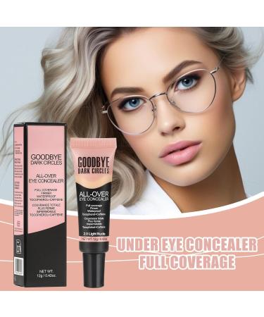  Nybhyjka Face care concealer makeup for the face light eye makeup 12g | Long-lasting liquid foundation natural-looking corrected makeup - Buy Online on GoSupps.com
