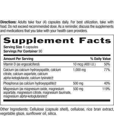 Country Life Target-Mins Calcium Magnesium + Vitamin D Complex - 360 Vegan Capsules - Buy Online on GoSupps.com