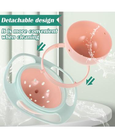 Baby Universal Gyro Bowl - Non Spill Feeding Bowl for Toddler | 360 Rotation Kids Bowl (1Pcs Light Green) - Buy Online on GoSupps.com