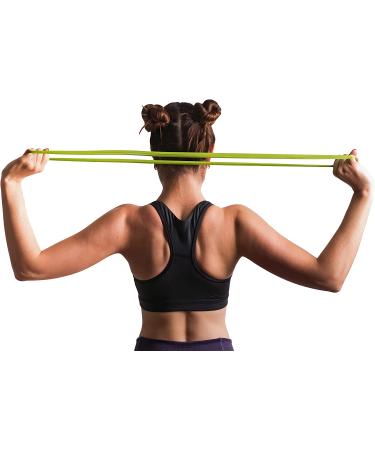 Resistance Loop Exercise Bands Set of 5 for Home Fitness and Strength Training - TPE Elastic Workout Bands for Pilates, Yoga, and Physical Therapy - Buy Online on GoSupps.com