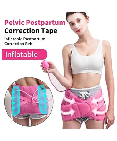 Air Pressure Pelvis Tilt Correction Belt | Adjustable Postpartum Recovery Band | Breathable Bone Support for Abdomen & Posture Correction - International Shipping Available - Buy Online on GoSupps.com