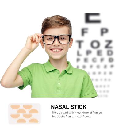 Exceart 20 Leaves Slippery Eye & Nose Sticker Glasses - Slipproof Mini Nose Pads Replacement for Glasses & Sunglasses - Buy Online on GoSupps.com
