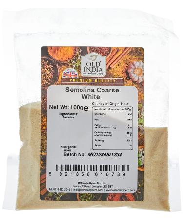 Old India Semolina Coarse White 100g 100 g