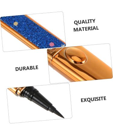 Healvian 3pcs Self Adhesive Mascara Diamond Liquid Eyeliner Black Eyeliner Pen Non Magnetic Eyeliner Plastic - Buy Online on GoSupps.com