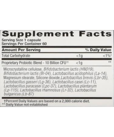 Nutrition Now PB 8 Probiotic - Immune & Digestive Support Supplement, 60 Count - Buy Online on GoSupps.com