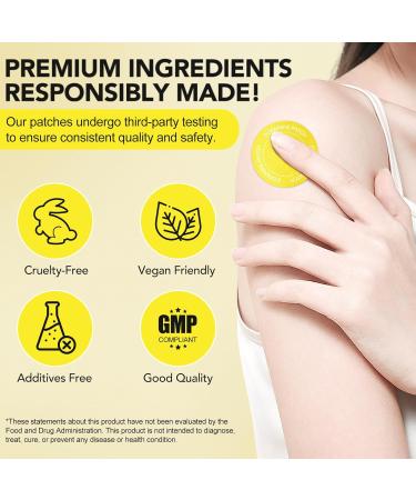 Dopamine Patches Extra Strength, 30 Vegan Mood Boost Support Patches for Daily Mental Wellness, Plant-Based Formula, Positivity & Motivation, Supports Dopamine & Serotonin Balance for Men Women - Buy Online on GoSupps.com