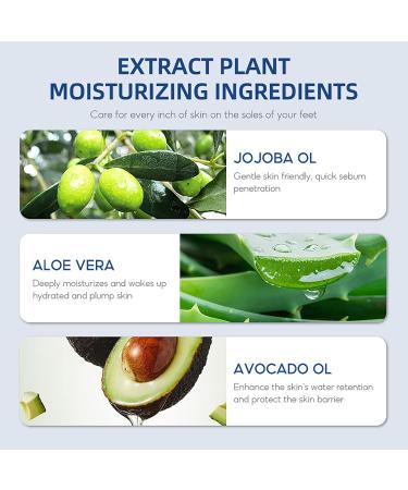 45% Urea Foot Cream - Moisturizing Cracked Heel Repair Cream for Feet and Hand - Callus Remover for Cracked Heels and Dry Skin Rough Skin - Hard Skin Remover for Hand and Foot Care - Buy Online on GoSupps.com