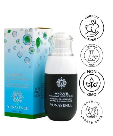 LA NOUVEL Cellular Nutri Serum 1oz - Anti-Aging with Vitamin B12 + D3 Matrixyl 3000 Argireline Stem Cells & CoQ10 - Firming & Lifting Serum for Youthful Skin - Buy Online on GoSupps.com