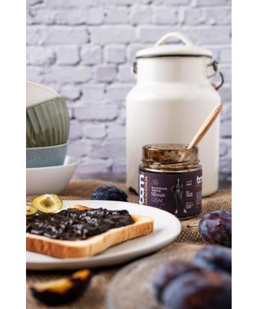 BAM Plum Jam 100% No Added Sugar Topping Perfect for Desserts Home and Professional Baking 200g - Buy Online on GoSupps.com