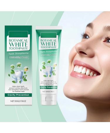 Gentle Herbal Mint Toothpaste - Daily Oral Clean Teeth Brightening Gum Care & Long-Lasting Fresh Breath(1PCS) 1 Fl Oz (Pack of 1) - Buy Online on GoSupps.com