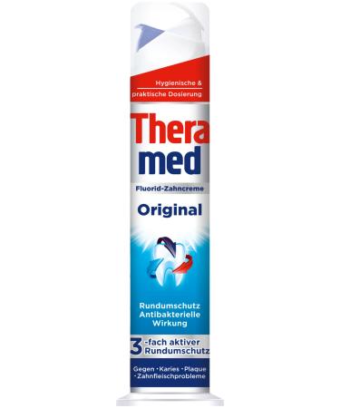 Theramed Toothpaste Dispenser Original pack of 5 (5 x 100 ml) Original 100 ml (pack of 5)