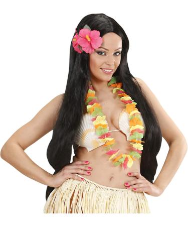 Buy Widmann 1844P Hair Clip with Pink Hibiscus Flowers | Perfect Hawaiian Party Accessory - Buy Online on GoSupps.com