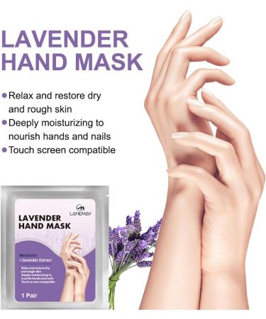 Hand Spa Mask 5 Pairs - Intense Moisturizing Hand Gloves for Dry, Cracked Hands - Skin Repair & Renewal Treatment - 5pcs - Buy Online on GoSupps.com
