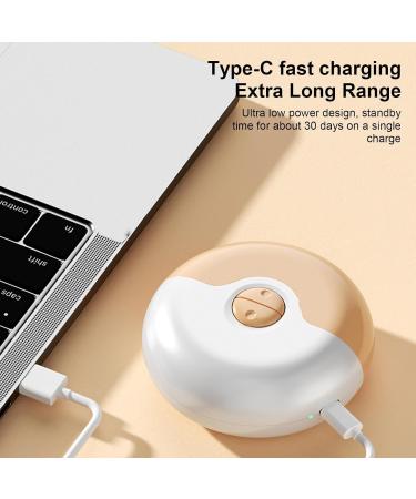 Aufquwk Automatic Nail Clipper | Electric Nail Trimmer Automatic Nail Clipper Fingernail Clippers Nail File Nail Clippers USB Rechargeable Yellow - Buy Online on GoSupps.com