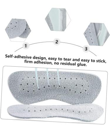 NOLITOY Anti-Wear Heel Pads - 4 Pairs Black Gel Back Stickers for Pumps & High Heels - Breathable Durable Shoe Clips for Leather & Comfort - 18x10.5cm - Buy Online on GoSupps.com