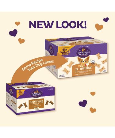 Old Mother Hubbard Classic P-Nuttier Peanut Butter Dog Treats - Small Dog Mini Training Treats 6lb - Natural & Healthy Crunchy Treats - Buy Online on GoSupps.com