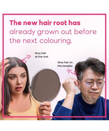 immetee Hair Root Touch Up Pen Instant Hairline Concealer Pen Hair Dye Brush Pens Root Concealer & Gray Hair Coverage. 7ml/0.23fl oz (Light Brown) - Buy Online on GoSupps.com