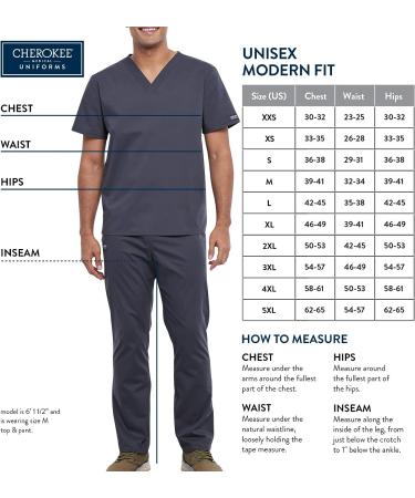Cherokee Men & Women Scrubs Pant Workwear - Navy, XX-Small Short: Straight Leg Drawstring WW030 - Buy Online on GoSupps.com