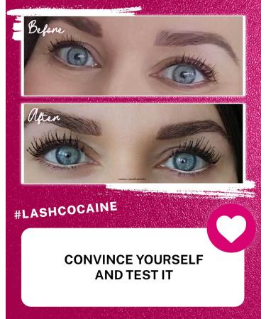 LASHCOCA!NE Eyelash Growth Serum - Longer & Fuller Lashes | Vegan, Made in Germany | Test Winner for Extensions | By Svenja Walberg - Buy Online on GoSupps.com