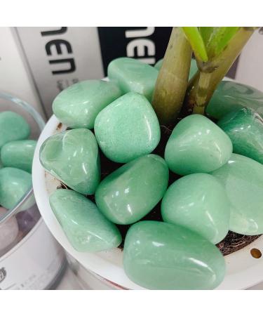 Buy Xiannvxi Green Aventurine Drum Stones - Large Gemstone Crystals for Healing & Meditation | International Shipping - Buy Online on GoSupps.com