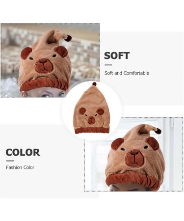 VALICLUD Coral Fleece Hair Drying Cap - Absorbent Wet Hair Towel for Fast Drying | International Shipping - Buy Online on GoSupps.com