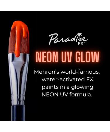 Mehron Paradise Makeup AQ - Black Light Reactive Face & Body Color (40g) - Super Nova - Ideal for Makeup Artists & Special Effects - Buy Online on GoSupps.com