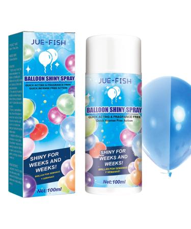 Aerosol Balloon Spray - 100ml Balloon High Shine Spray for Balloons Quick Apply Long Lasting Balloon Brightener Spray 1 Pack
