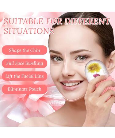 Shop Pink Silicone Ice Roller for Smooth Skin | Reusable Face Ice Roller for Bright Eyes & Pore Minimization - Buy Online on GoSupps.com