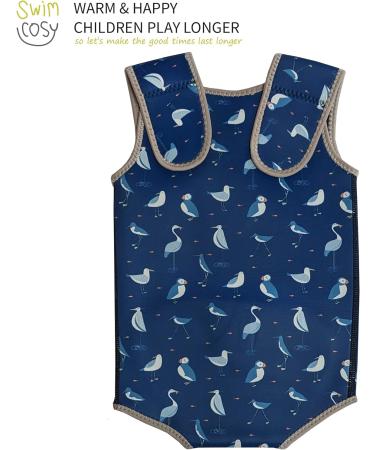 Swim Cosy Baby/Toddler Wetsuit Vest UPF50 - Neoprene Wrap Design Boys/Girls 0-3 years - Fun Prints SMALL 0-6 Months - Buy Online on GoSupps.com