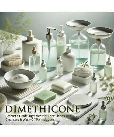Artekas Innovation DIMETHICONE Cosmetic Grade Silicone Emollient for DIY Skin Hair & Body Care | Conditioning Ingredient for Creams Serums Shampoos | 120 g (4.23 oz) - Buy Online on GoSupps.com