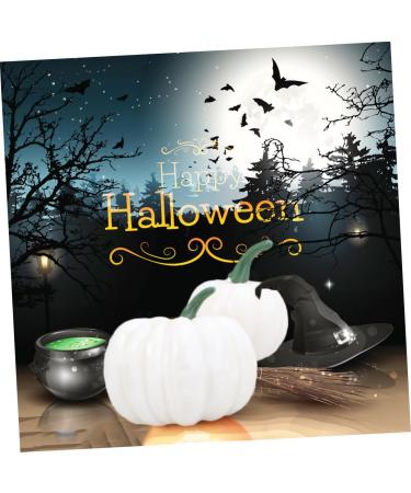 ABOOFAN 24 Pcs Halloween Decor Pumpkin White Artificial Props - Buy Online on GoSupps.com