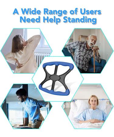 Foot Aid Ergonomic Portable Lifting Foot Aid for Homes for The Disabled (Blue) - Buy Online on GoSupps.com