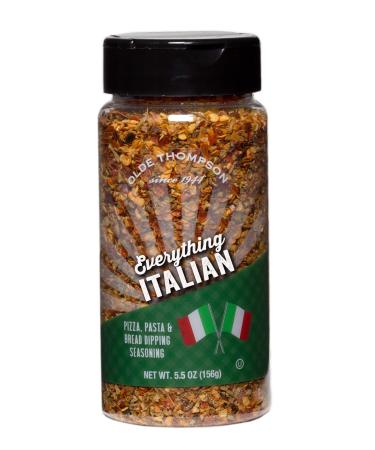 Olde Thompson Everything Italian Seasoning, Basil, Oregano, Garlic, Red Pepper Spice and Seasoning, 5.5 oz Everything Italian 5.5 Ounce (Pack of 1)