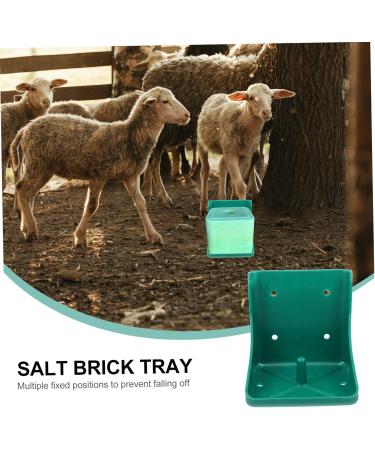Yardenfun Box Tray Goat Sheep Feed Pans L Brackets Heavy Duty Livestock Fodder Feeder Cattle and Sheep Thicken - Buy Online on GoSupps.com