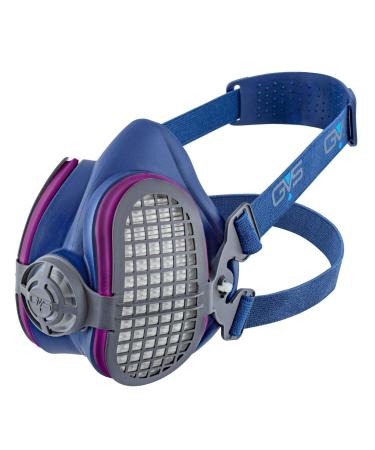 GVS Elipse Dust Half Mask Respirator with replaceable and reusable filters included Medium/Large P100 Mask Respirator
