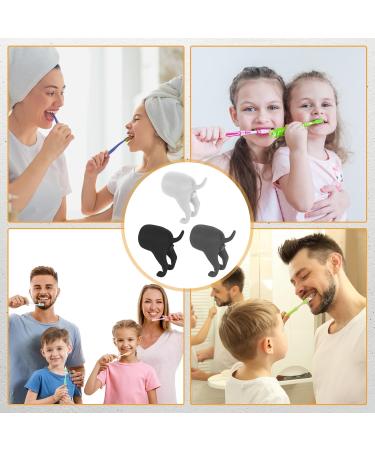 IJHYGD 3 PCs Funny Toothpaste Dispenser & Pooping Dog Butt Caps - Fun Bathroom Decor for Kids & Adults - Perfect Gift for Family - Buy Online on GoSupps.com