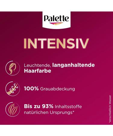  Palette Palette Intense Hair Colour 10-0/200 Light Natural Blonde (4 x 115 ml) Permanent hair colour for a radiant long-lasting shine and 100% grey coverage - Buy Online on GoSupps.com